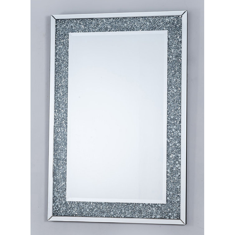 Rosdorf Park Claude Glass Rectangle Wall Mirror Wayfair.co.uk